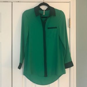 Free People button up